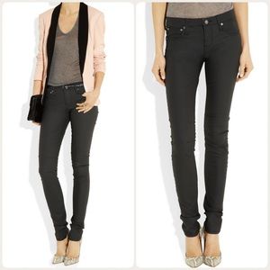 Helmut Lang lightly coated jeans